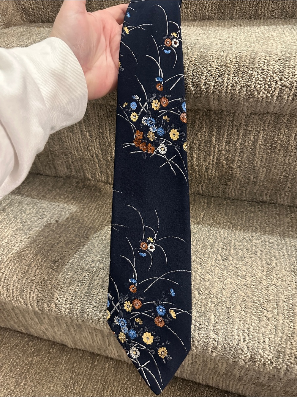 Vintage Christian Dior monsieur tie.